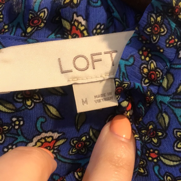 Loft Ruffle Sleeve Blouse - Picture 3 of 4